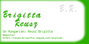 brigitta reusz business card